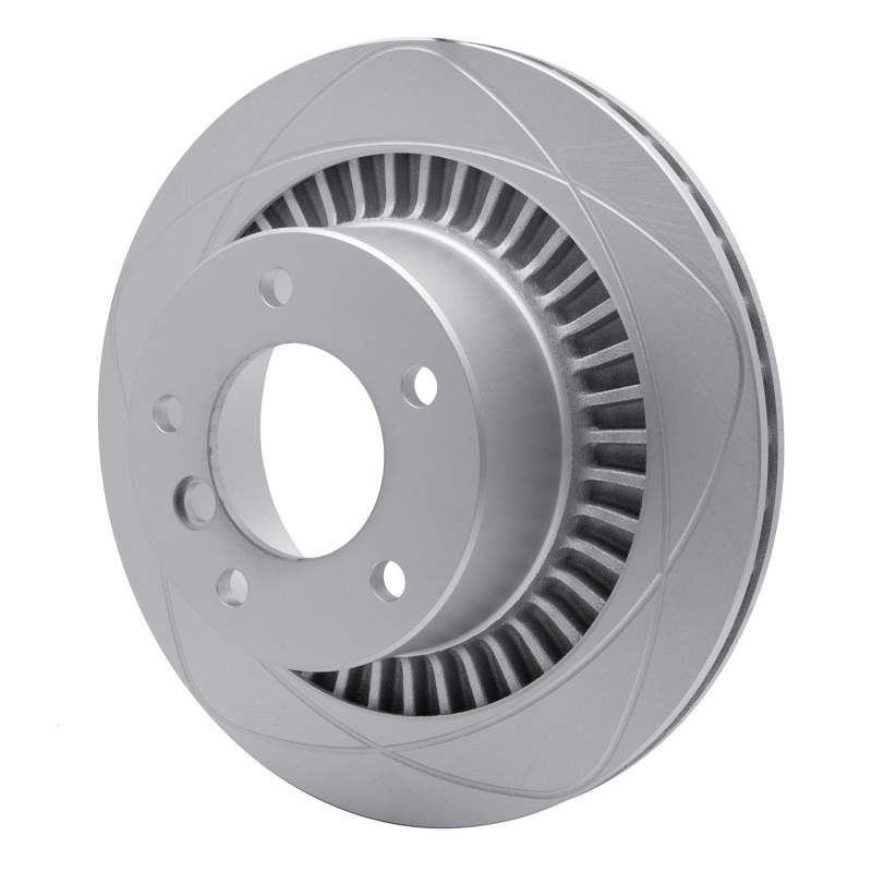 Mercedes-Benz G55 AMG Brake Rotor (1) - Rear - R1 Concepts - Slotted GeoSPEC Coated - `05-`11